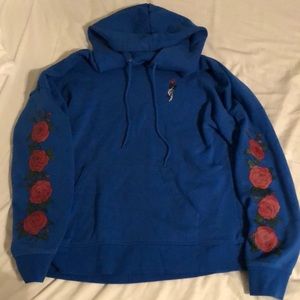 Blue Rose Sweatshirt